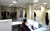 Vestibulo del hospital en la actualidad