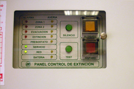 Sistema antiincendios