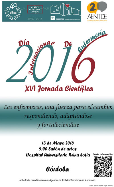 Cartel día internacional de enfermería