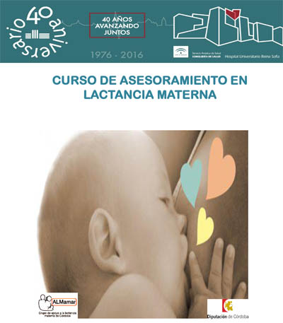 Cartel curso lactancia materna