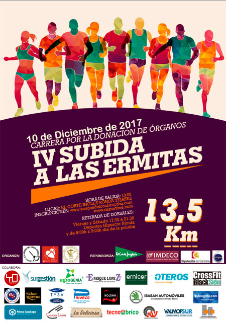 Cartel IV Subida a Las Ermitas