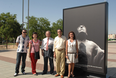 Foto de la exposición tomada el día de la inauguración