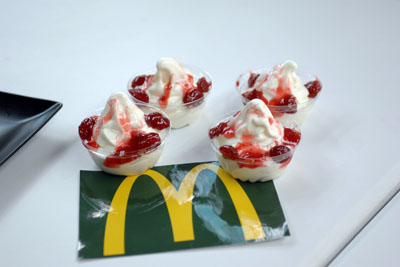 Helados del McDonalds