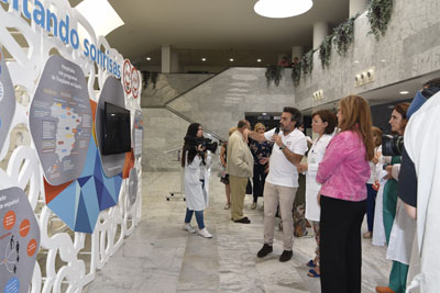 El comisario de la exposición explica cómo se ha organizado