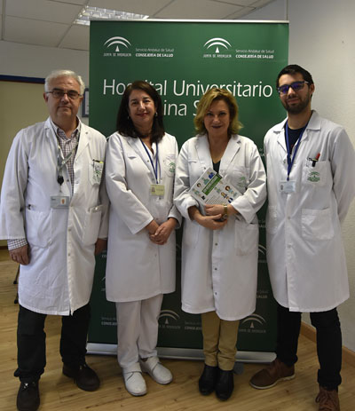 Julián de la Torre, María Jesús Romero, Inmaculada Salcedo y Rafael Ruiz