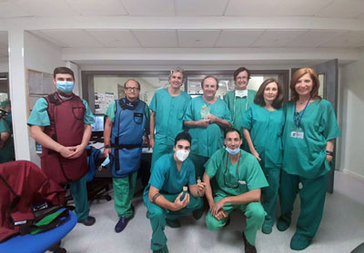 Imagen equipo de Cardiología que ha participado en el proceso