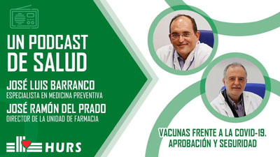 Imagen podcast vacunas frente a la Covid-19. Aprobación y seguridad