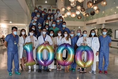 El Hospital Reina Sofía alcanza la cirugía robótica número 1.000