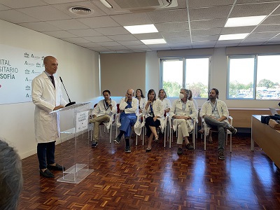 El director gerente repasa los principales logros del programa de cirugía robótica