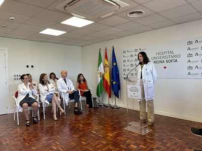 Pilar Pérez Navero durante su intervención