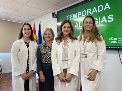 Rocío Segura, Carmen Galán, Elena García y Berta Ruiz