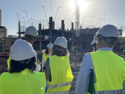 Las obras del nuevo edificio de Consultas Externas Materno Infantil van a buen ritmo
