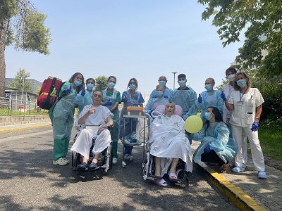 Salidas al exterior de pacientes de larga estancia en UCI