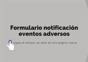 Formulario notificación eventos adversos