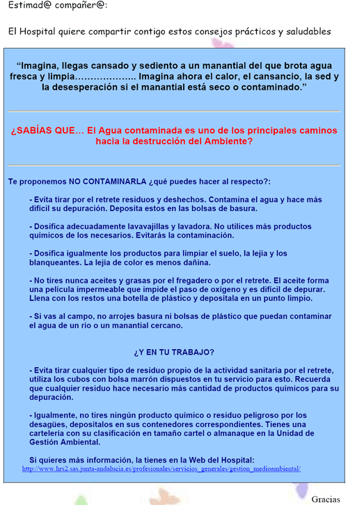 Consejo medioambiental diciembre 2010