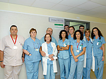 Profesionales del servicio de Medicina Nuclear
