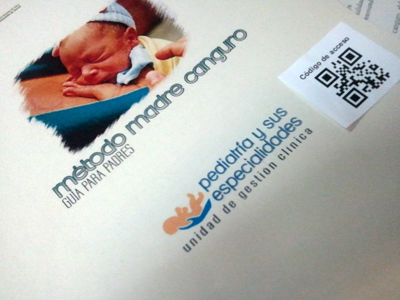 Código QR de la guía del método canguro