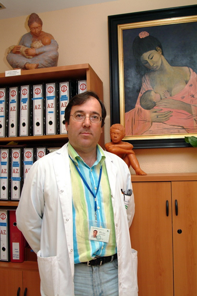 El neuropediatra Rafael Camino León