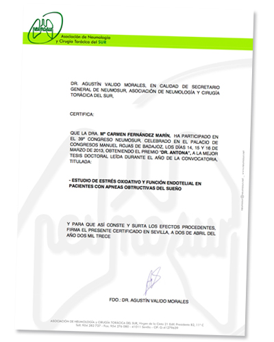 Premio a la Mejor Tesis Doctoral