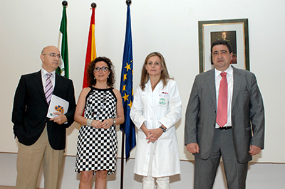 Antonio Mantero, Isabel Baena, Marina Álvarez y Francisco Aranda