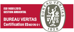 ISO 14001:2015 Gestión Ambiental BUREAU VERITAS Certification ES102176-S-1 ISO 14001:2015 Gestión Ambiental BUREAU VERITAS Certification ES102176-S-1
