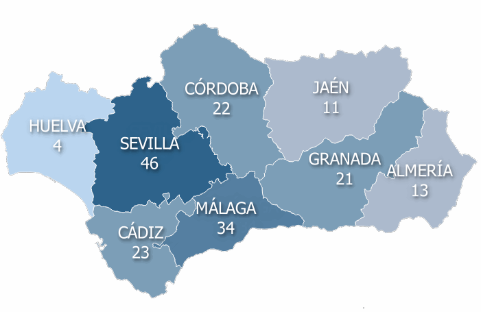 Procesos de certificación en curso de centros y unidades sanitarias según provincia