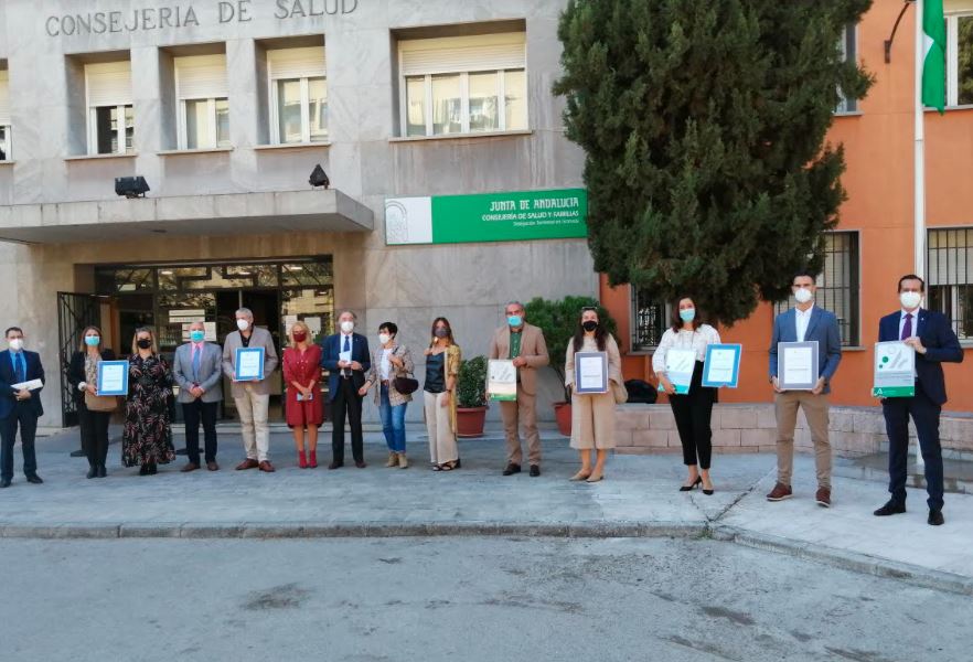 5 centros sanitarios de la provincia de Granada reciben la certificación de Agencia de Calidad Sanitaria de Andalucía