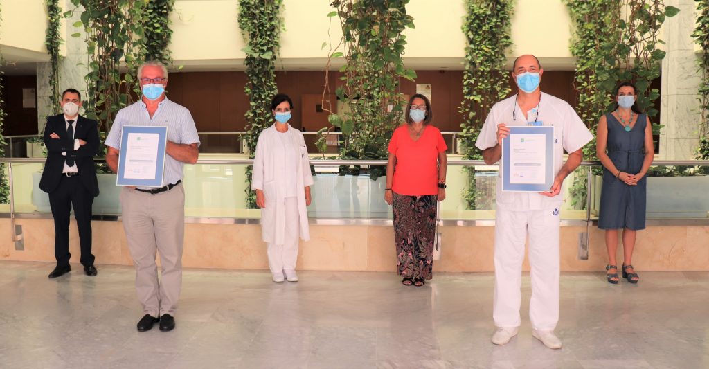 El Hospital San Juan de Dios del Aljarafe consigue la certificación de calidad Óptima para sus unidades de Medicina y Radiología