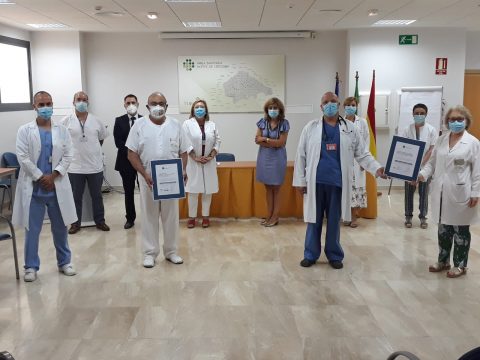 Las unidades de Traumatología y Cuidados Intensivos y Urgencias del Área Norte consiguen la certificación de calidad de Salud y Familias