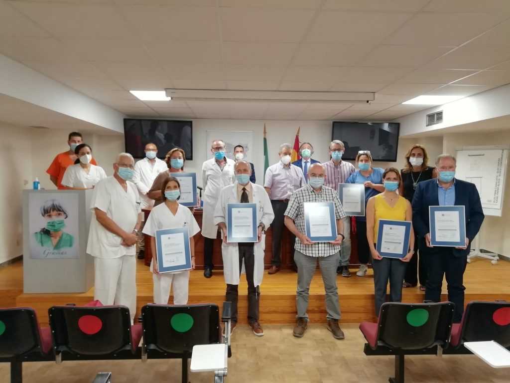 7 unidades del área Sur de Granada certifican la calidad de sus servicios sanitarios