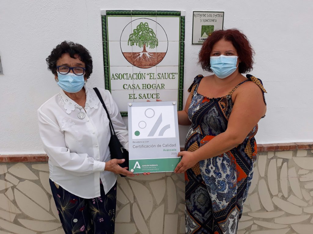 La Casa Hogar El Sauce de Lucena recibe la certificación de la Agencia de Calidad Sanitaria de Andalucía