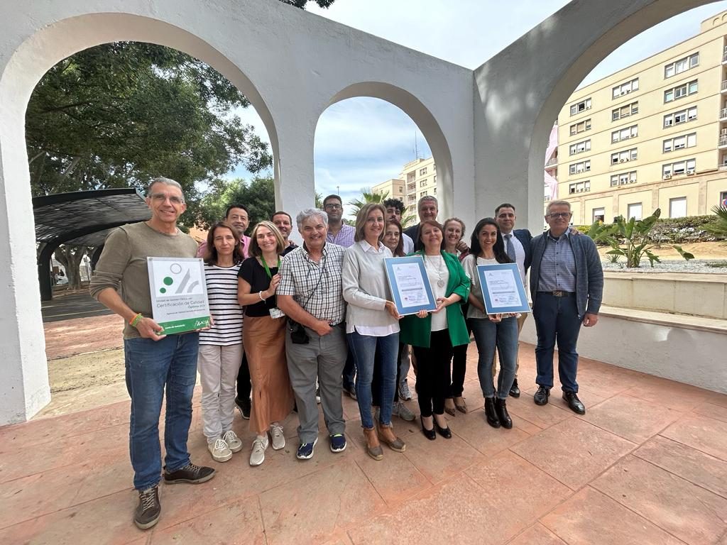 entrega certificación distrito atención primaria Almería