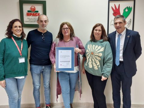 UPACE San Fernando recibe la certificación de calidad para sus residencias y centro de día