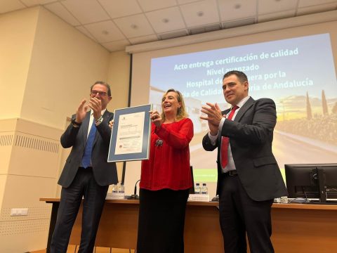 El Hospital de Antequera consigue su cuarta certificación con la Agencia de Calidad Sanitaria de Andalucía