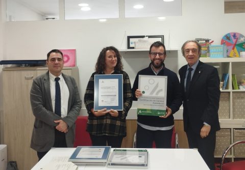 Los centros de atención infantil temprana de Piatel de Granada reciben la certificación para la calidad de sus servicios
