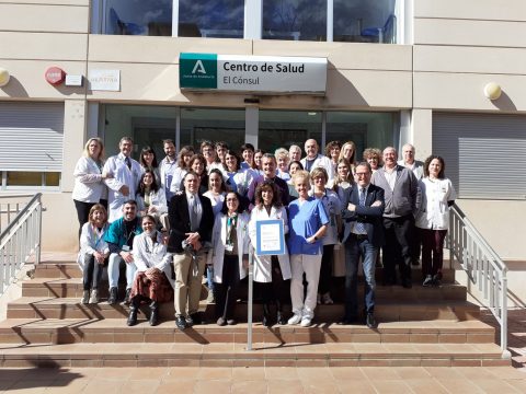La unidad de atención primaria de El Cónsul certifica la calidad de sus servicios