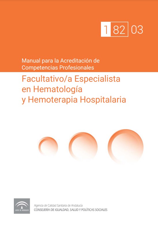 CP Manual facultativo especialista en hematología y hemoterapia hospitalaria