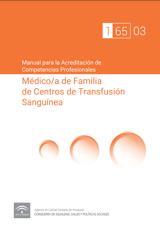 Médico de Familia de Centros de Transfusión Sanguínea