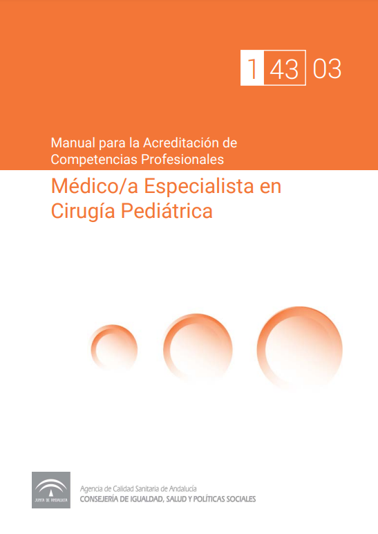 Médico especialista en cirugía pediátrica