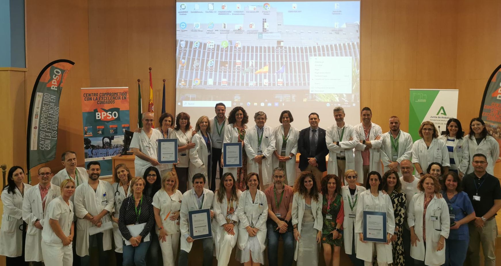 Entrega certificación 4 unidades AGS Sur de Sevilla