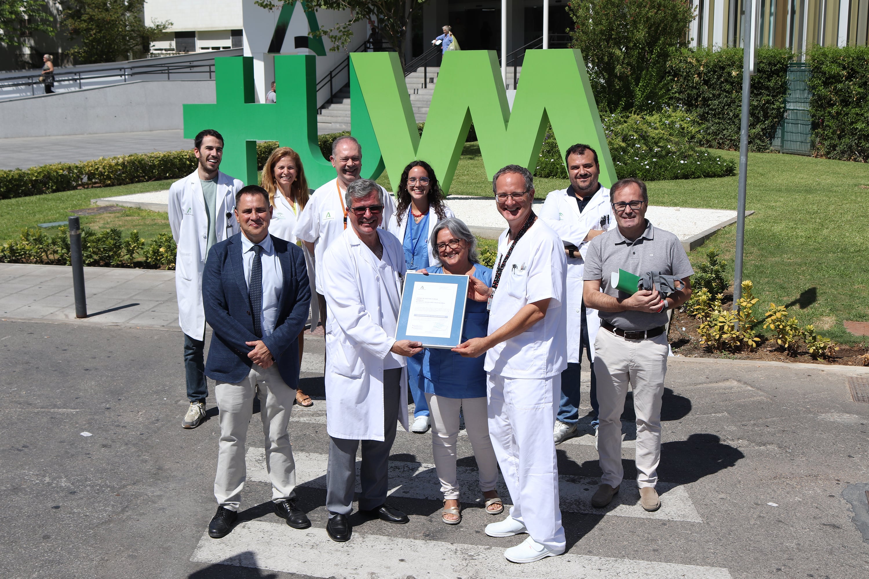 certificación UGC Farmacia HUVM