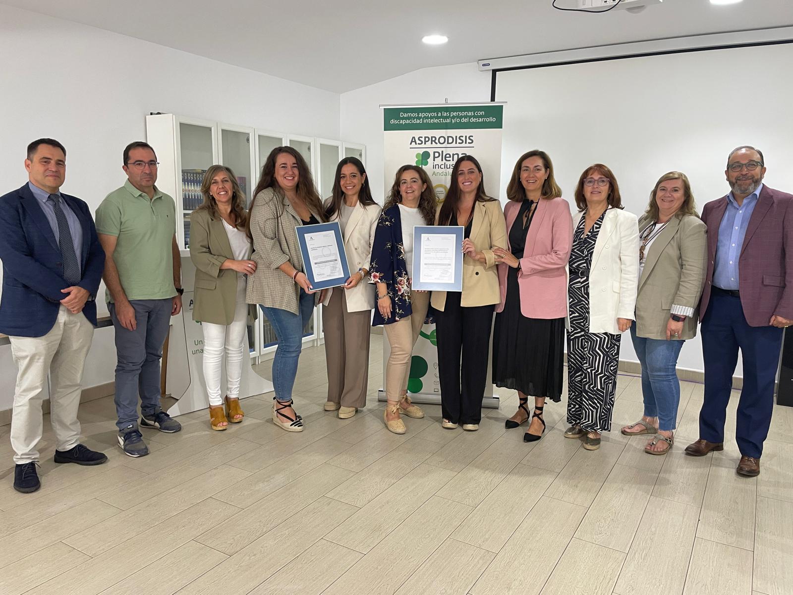 certificación CAIT y residencia asprodisis