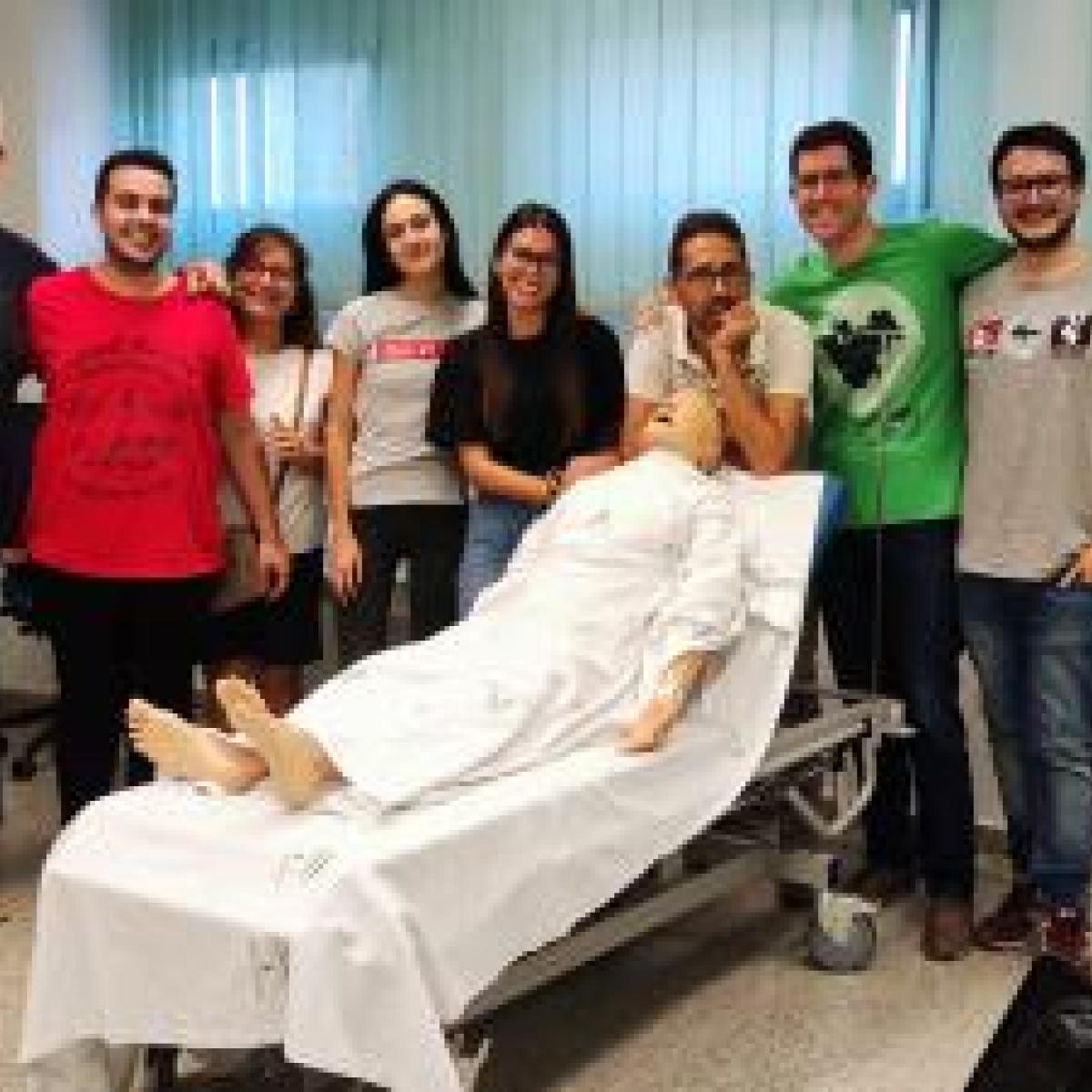 Personas en la jornada de Formación en Situaciones de Emergencia ‘Simula-ton’