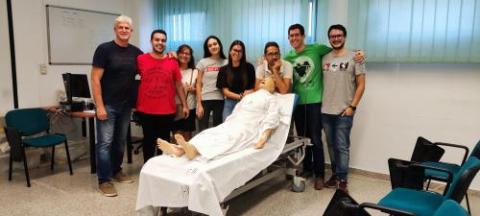 Personas en la jornada de Formación en Situaciones de Emergencia ‘Simula-ton’