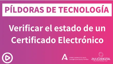 Cómo verificar el estado de un certificado electrónico 