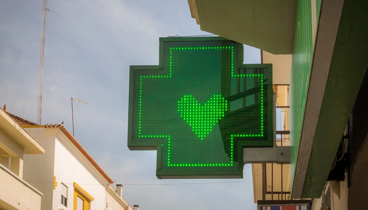 Letrero farmacia