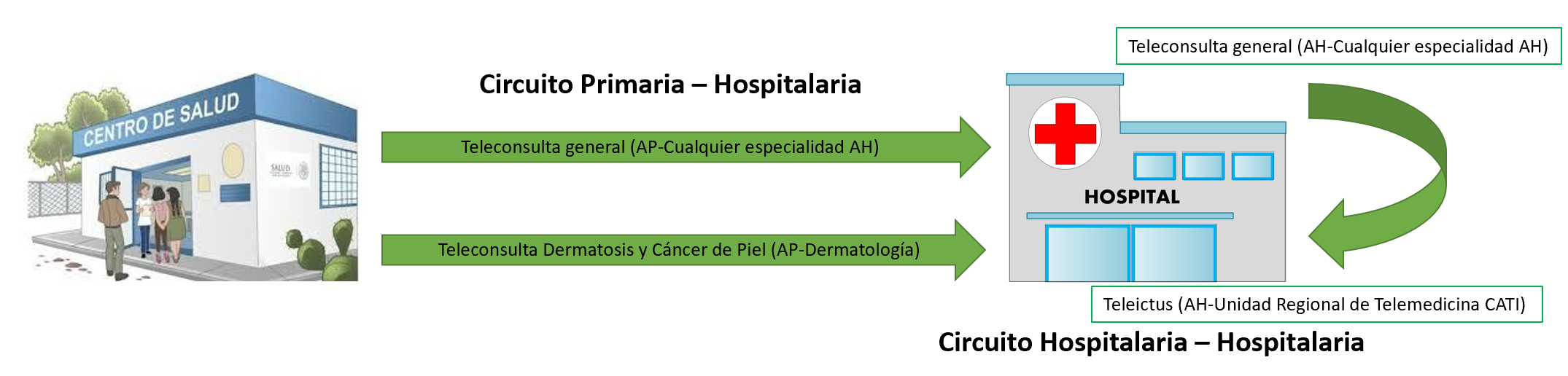 Circuitos asistenciales en Teleconsulta