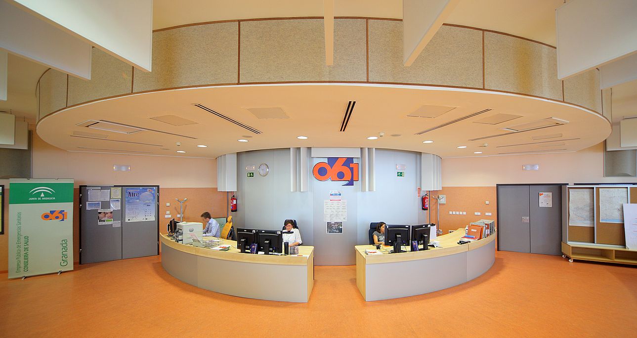 Sala de coordinación 061 de Granada