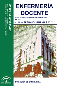 Portada Enfermería Docente Número 109