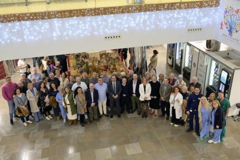 foto de familia inauguración de belén
